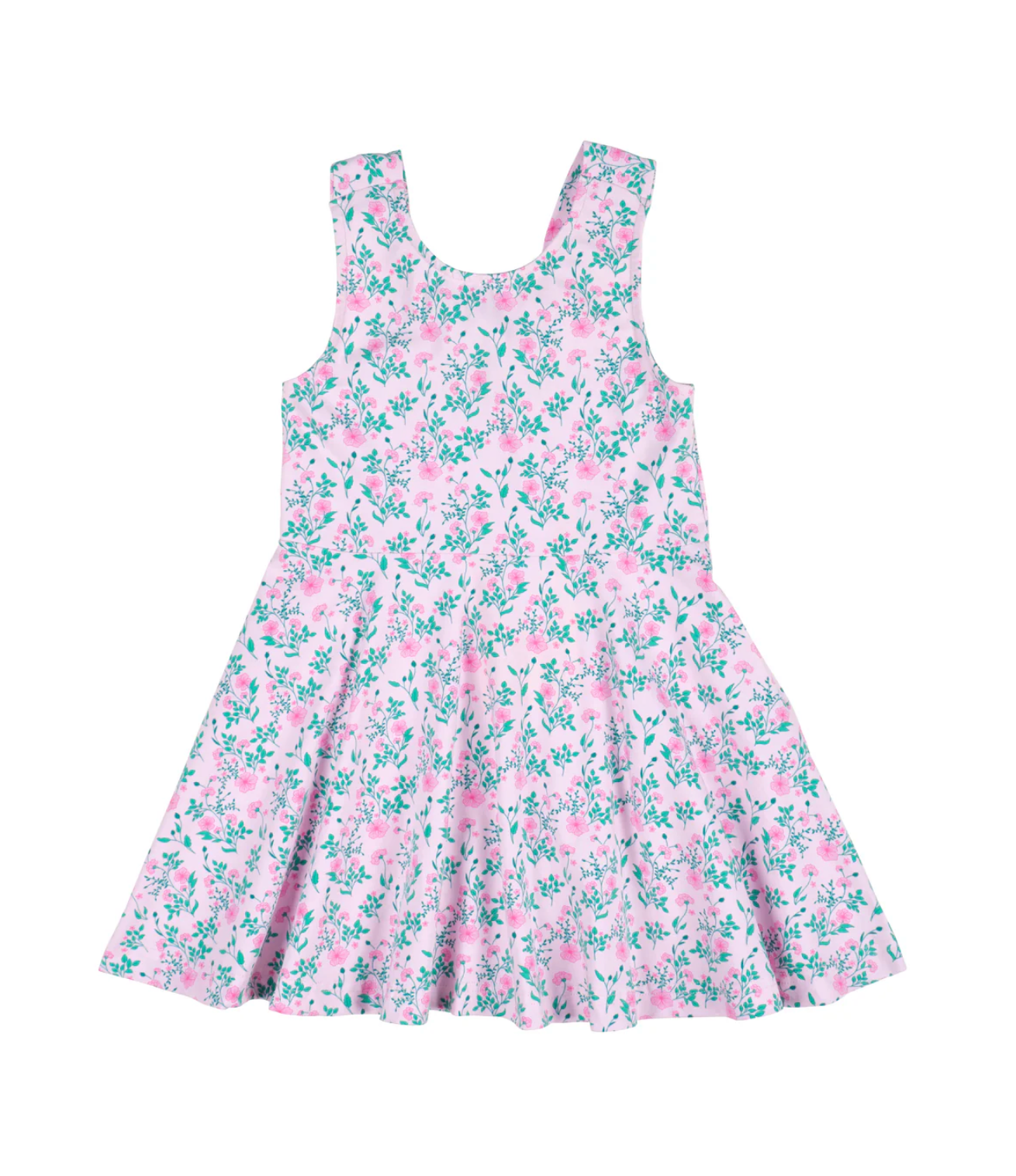 Florence Eiseman Floral Print Twirl Dress