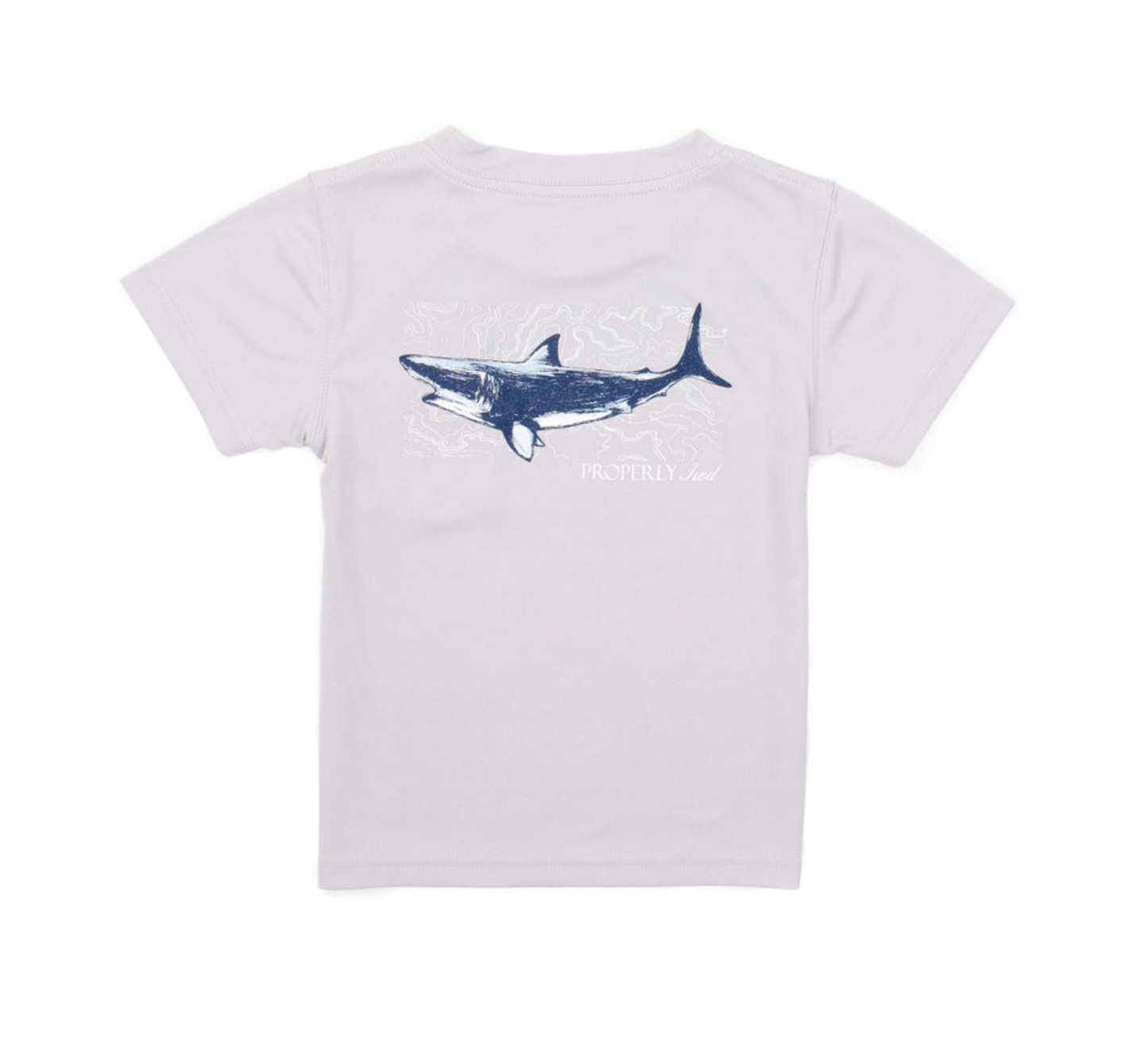 Boys Performance Tee - Topo Shark