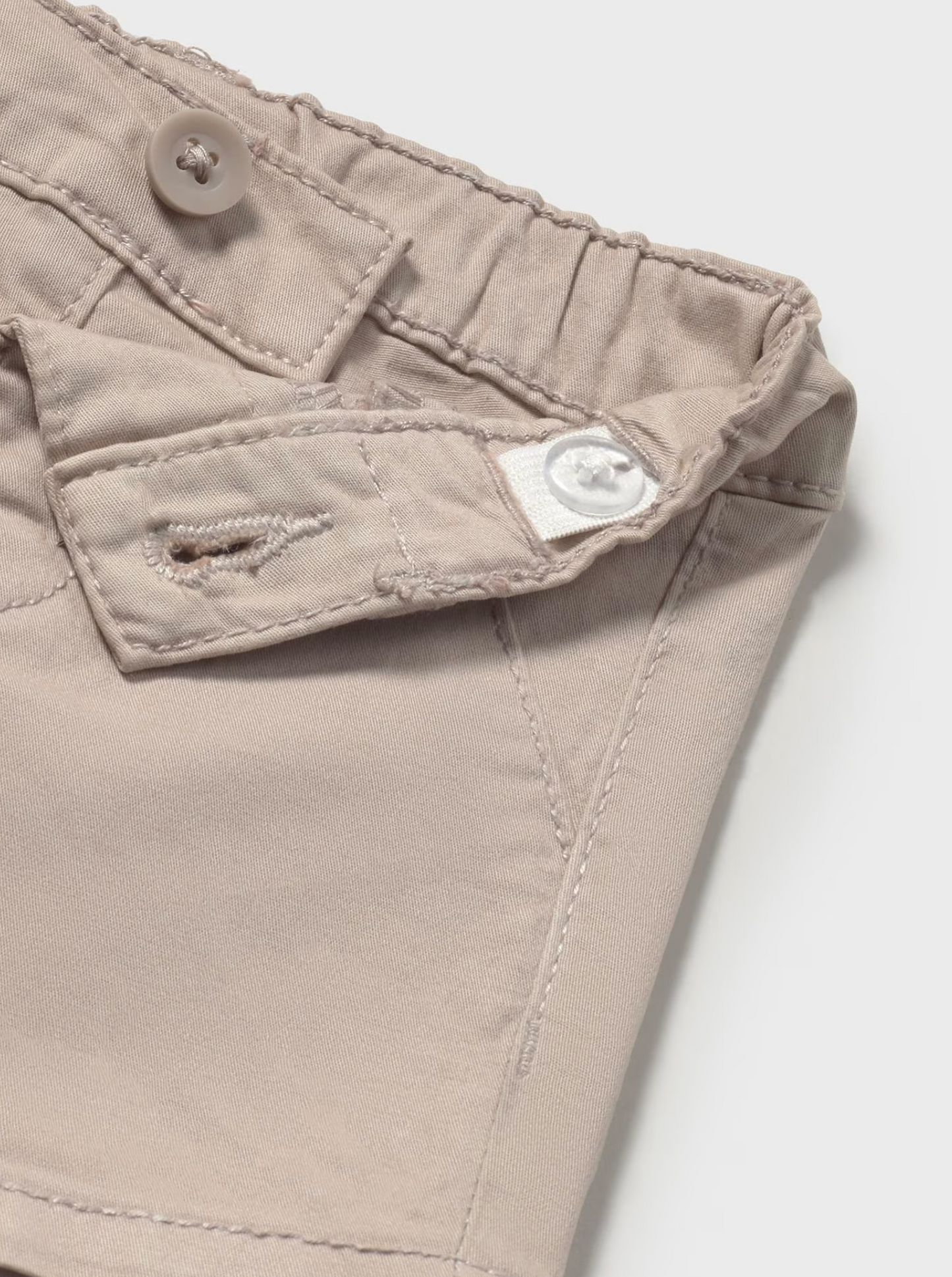 Newborn Twill Shorts - Dune