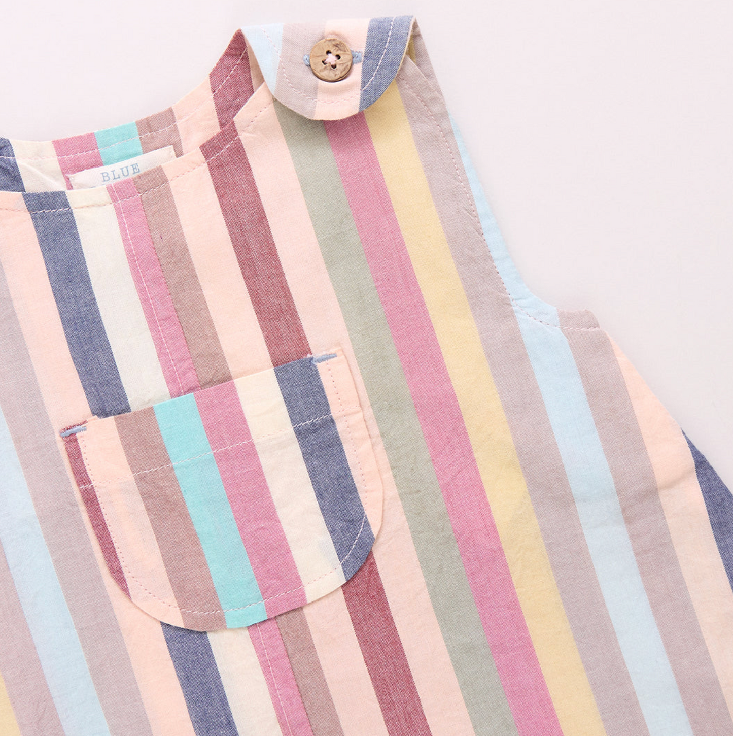 Pink Chicken Baby Boys Noah Jumper - Multi Vintage Stripe