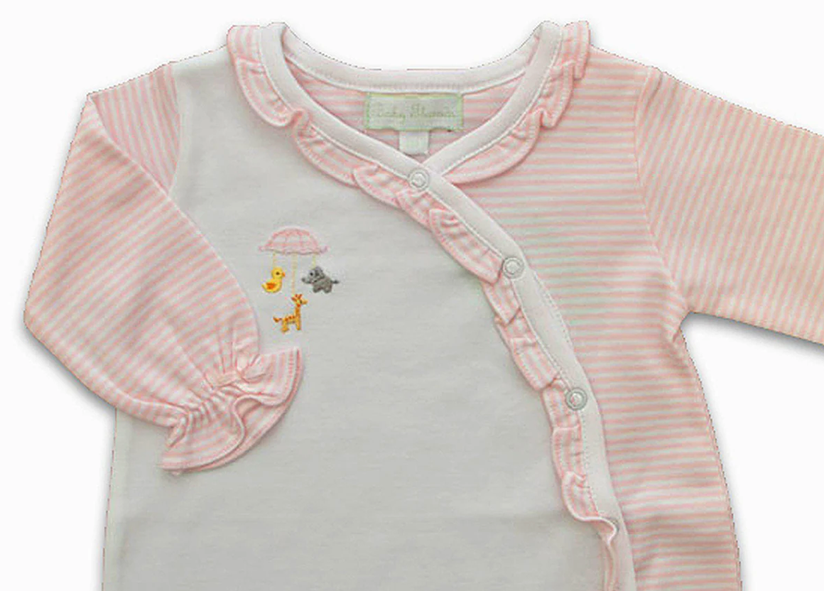 Little Threads Animal Mobile Girls Footie