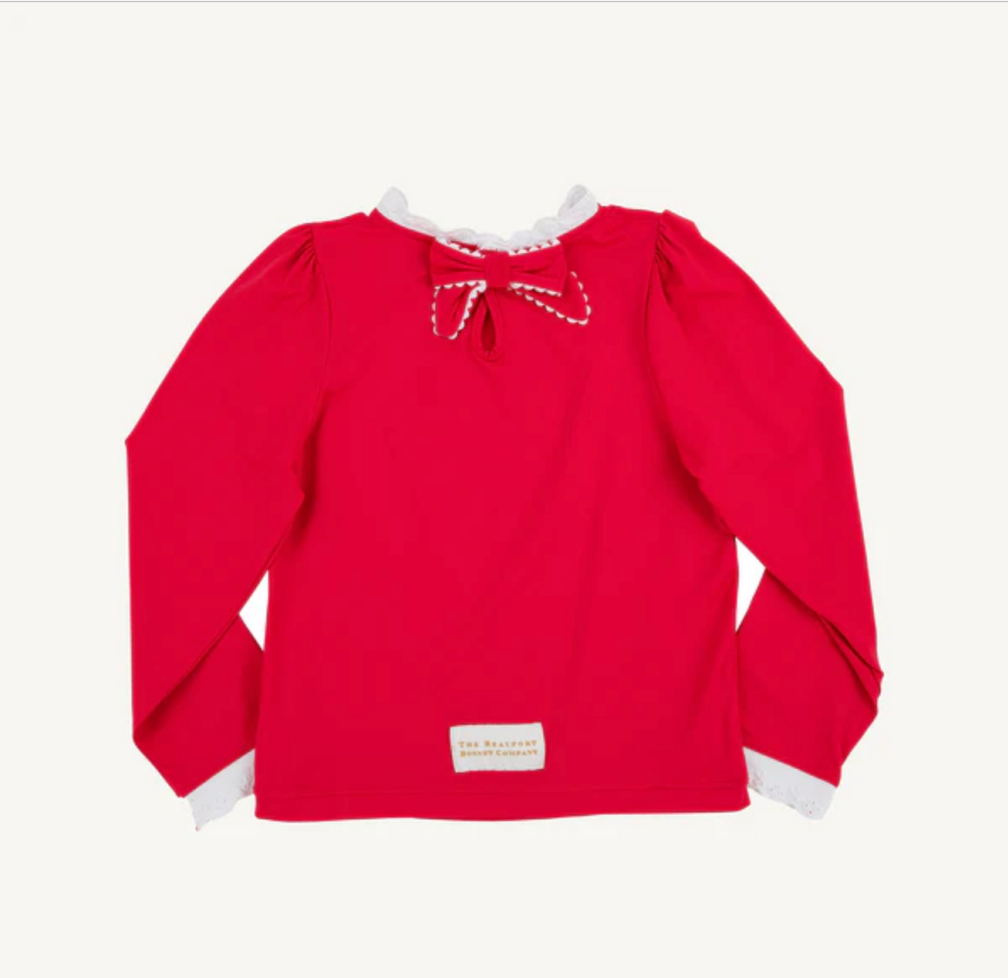 Winnie's Wave Spotter Swim Shirt - Richmond Red