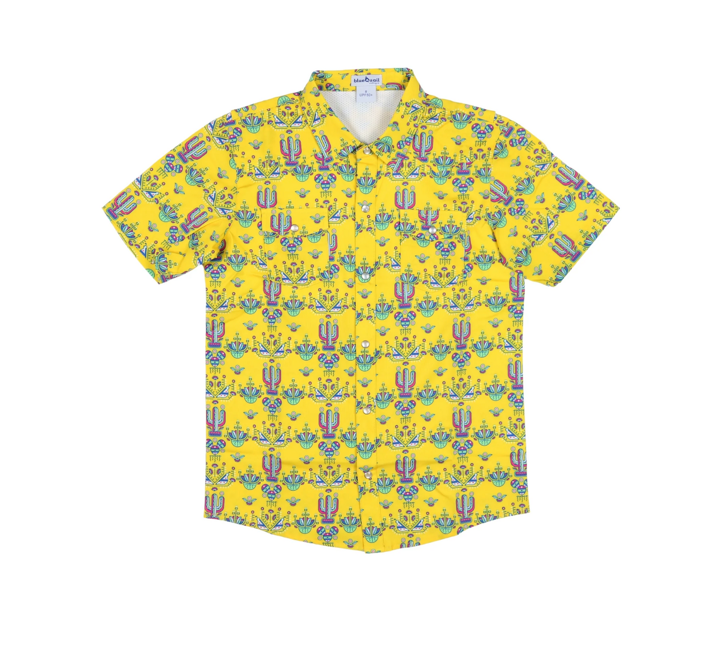 Desert Garden Pearl Snap Shirt