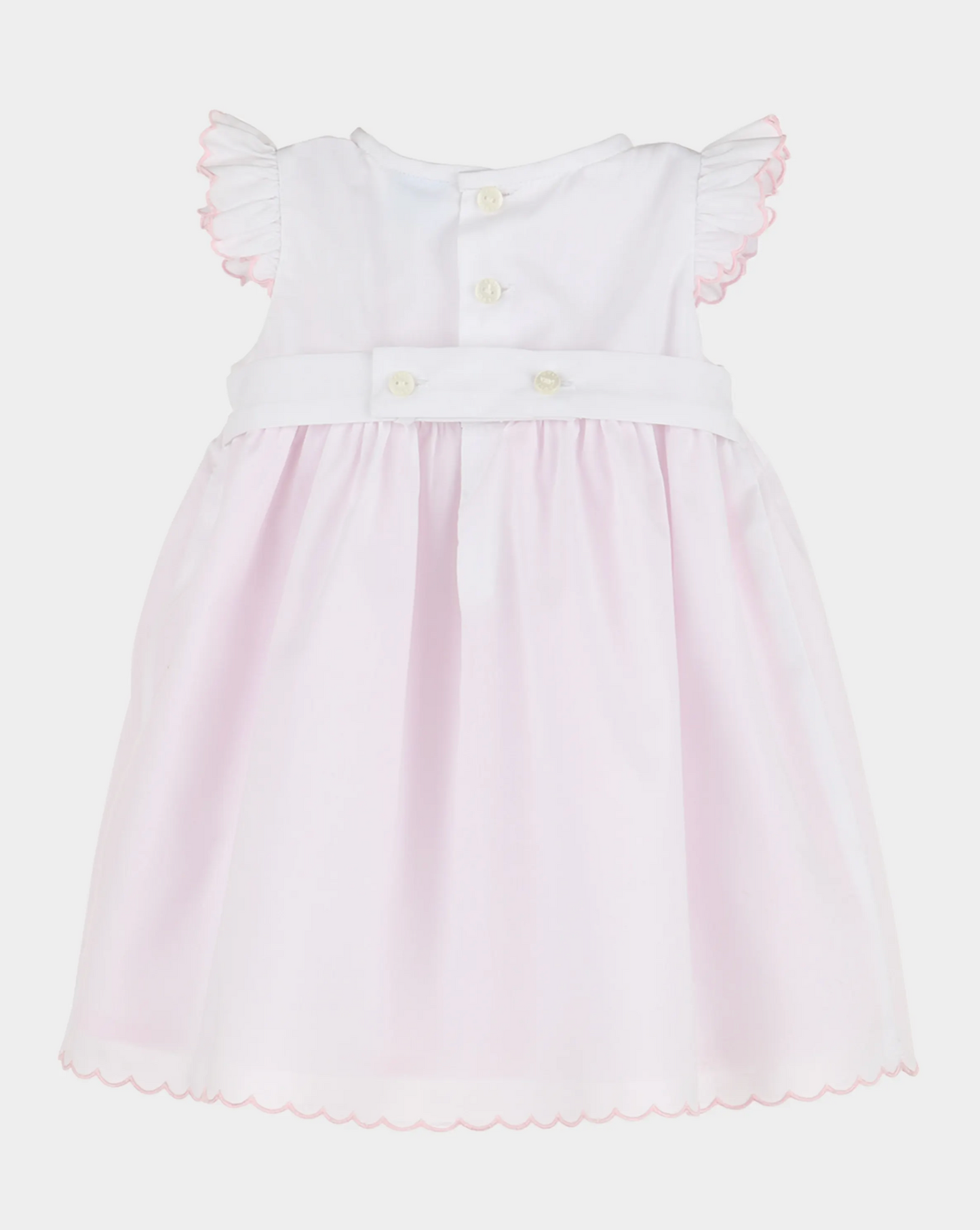 Randall Floral Embroidered Dress - Pink