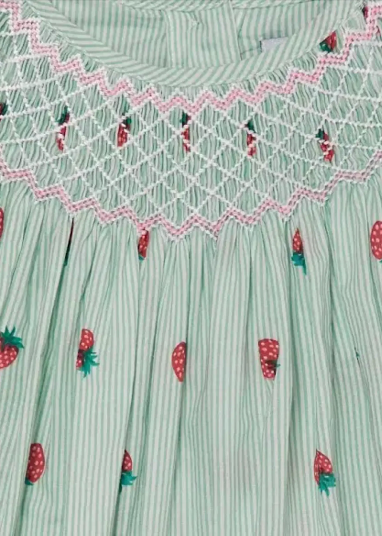 Hand Smocked Fiesta Baby Dress