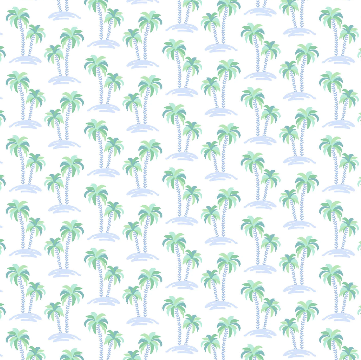 Reid Bubble - Palm Tree Isle Blue