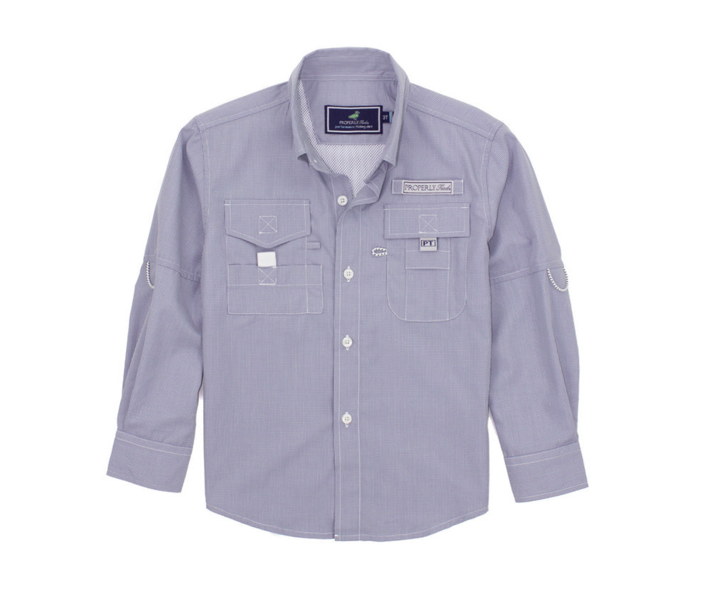 Performance Fishing Shirt - Jet Grey
