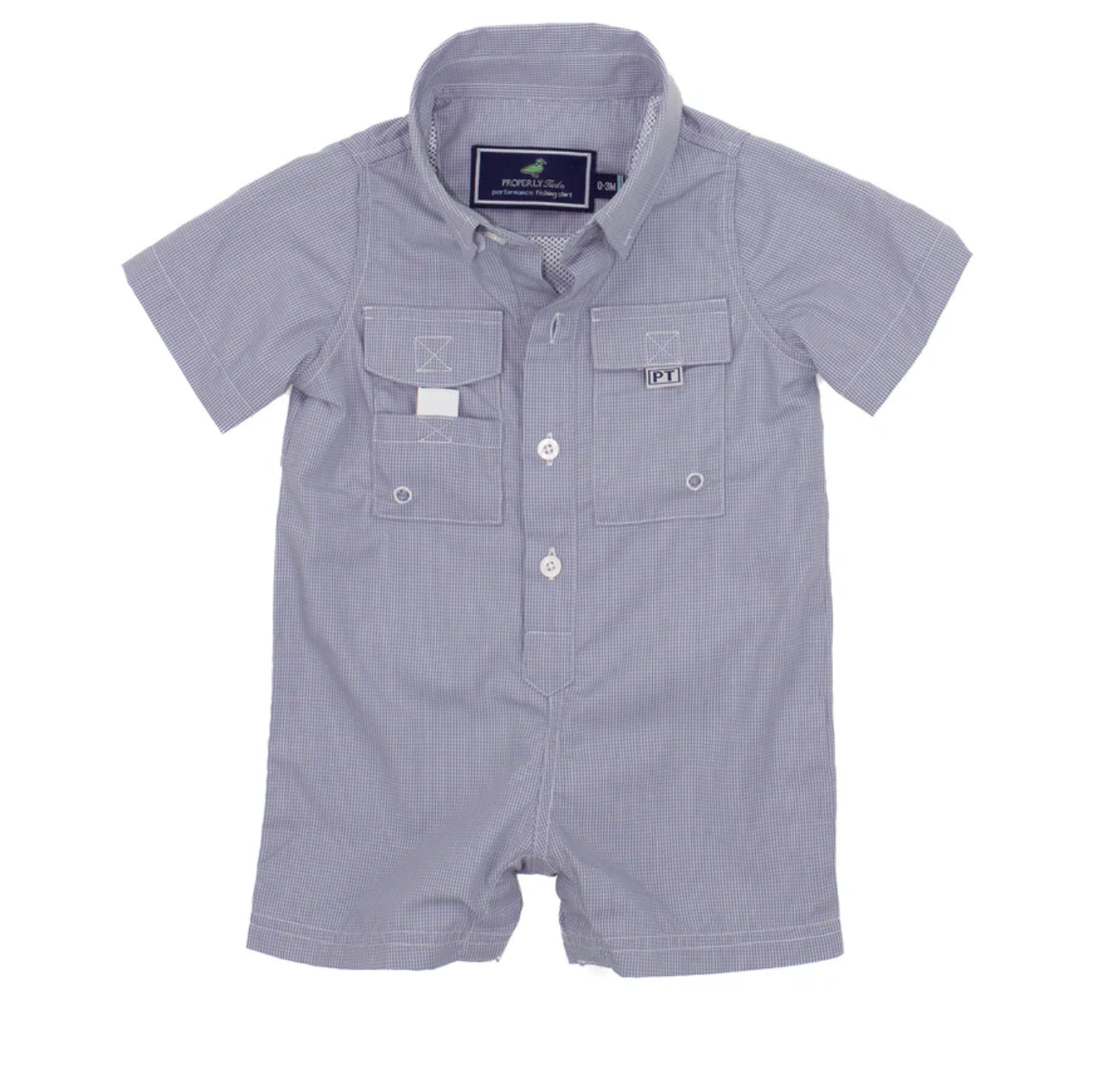 Performance Fishing Shortall - Jet Grey