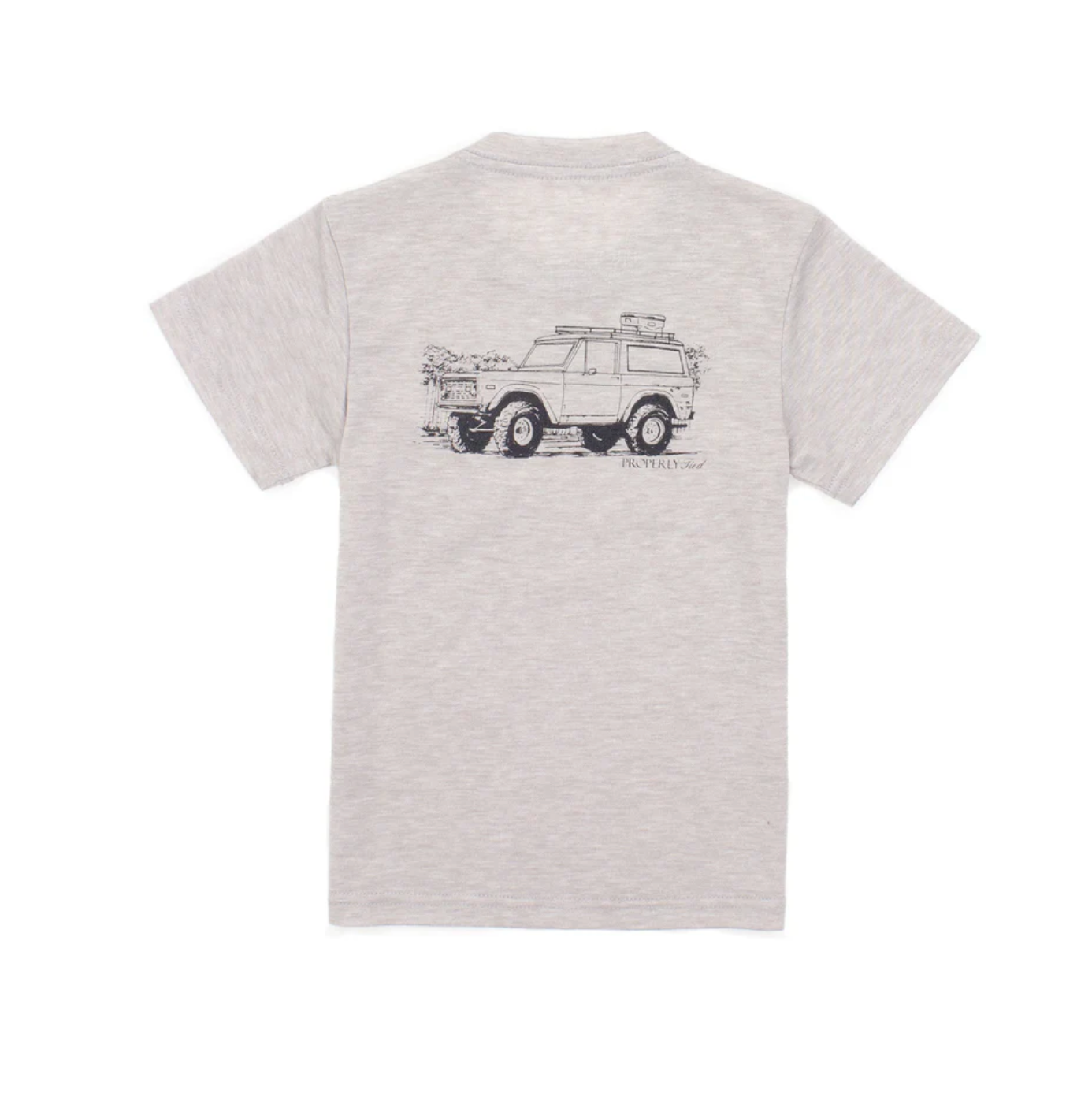 Portland Pocket Tee - 4X4 Ice Grey