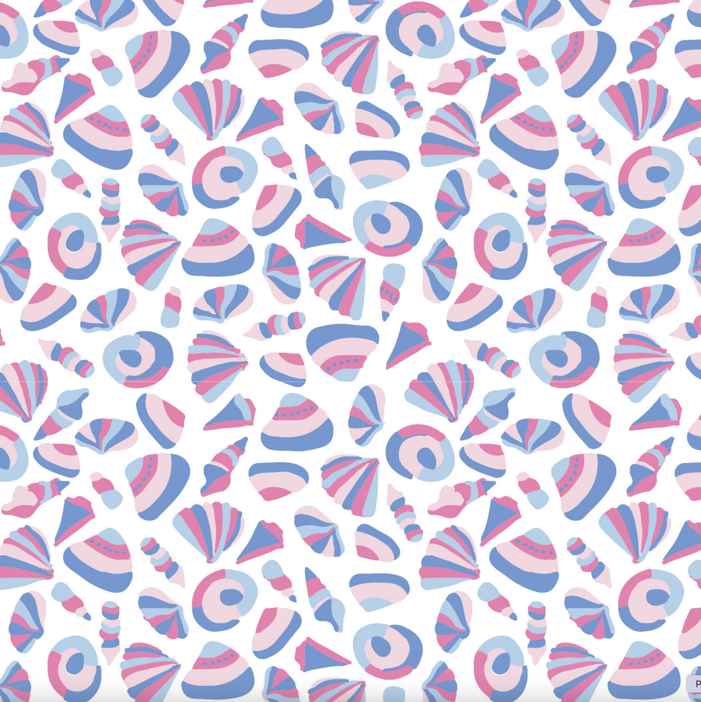 Eden Girls Dress - Seashells on the Seashore