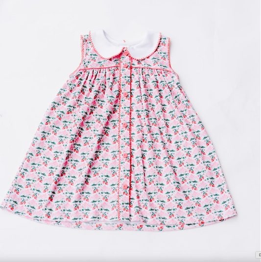Strawberry Pima Dress
