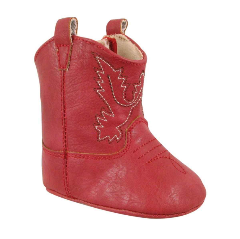 Infant Red Soft Sole Cowboy Boots