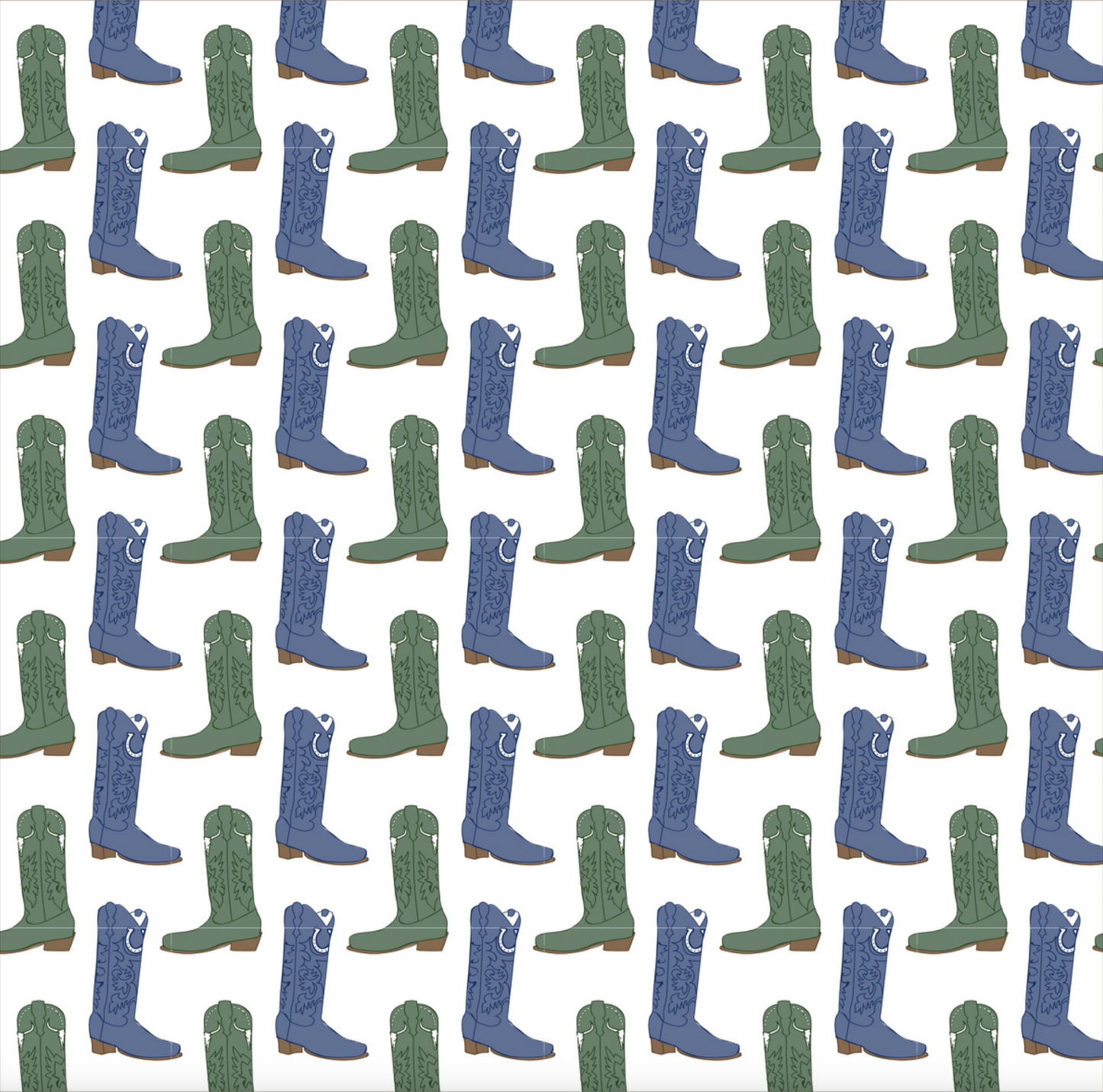 Charles Short Set - Cowboy Boots