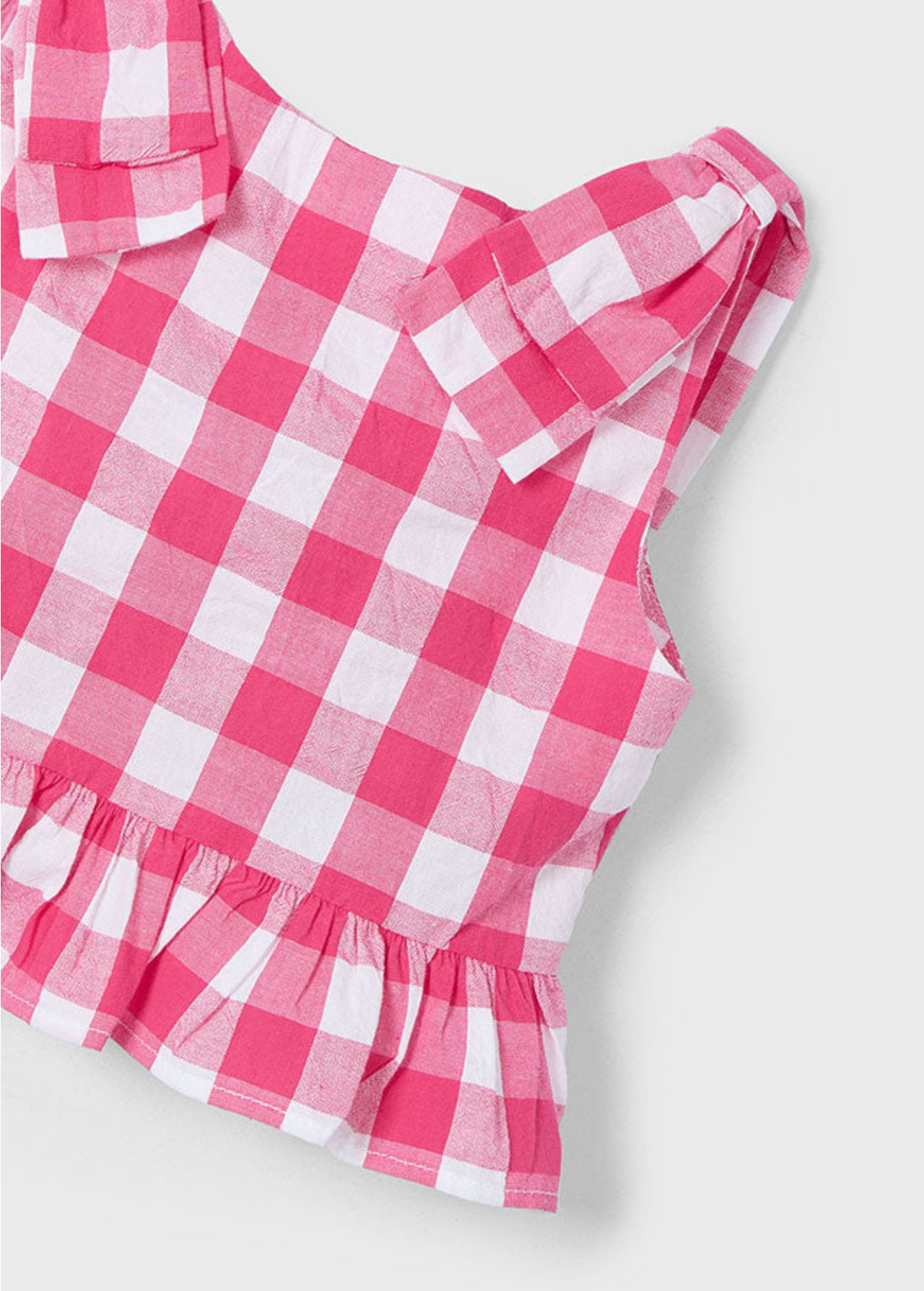 Mayoral Peony Peplum Top