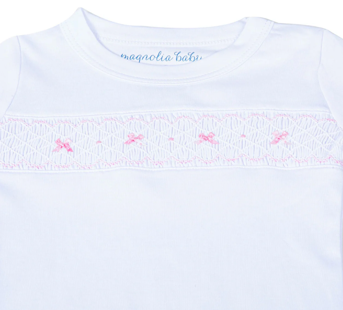 Amelia's Classics Smocked Long Pajamas