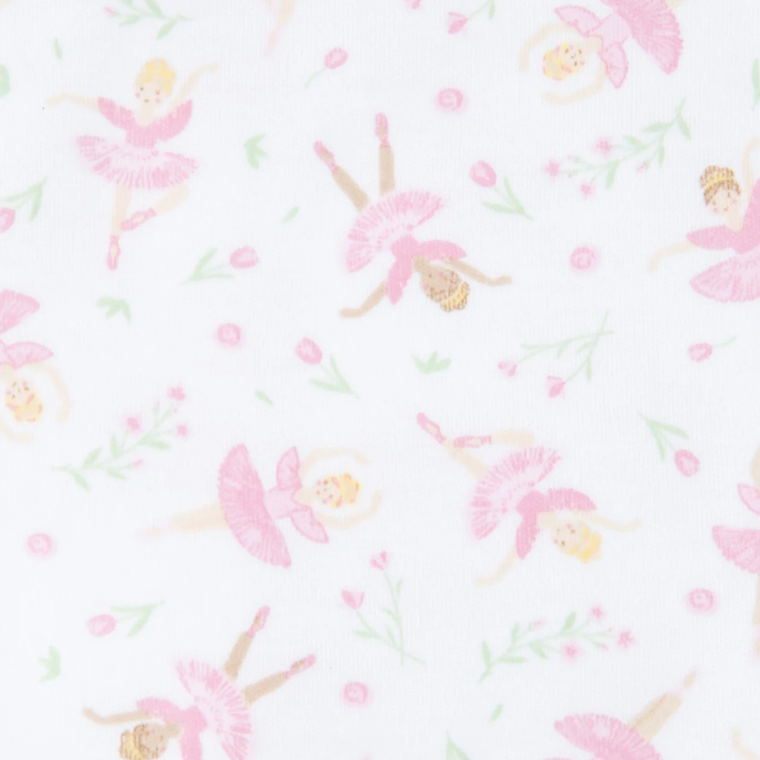 Twinkle Toes Printed Zipper Footie