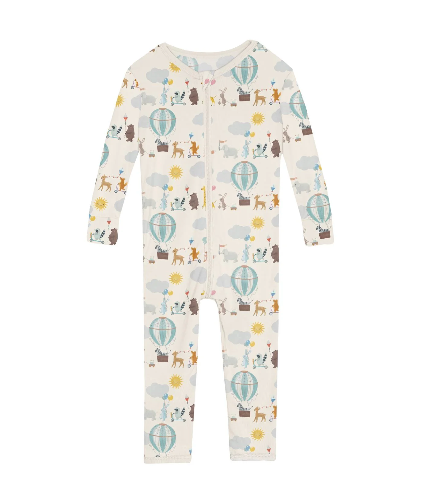 KicKee Pants Convertible Sleeper - Natural Animal Parade