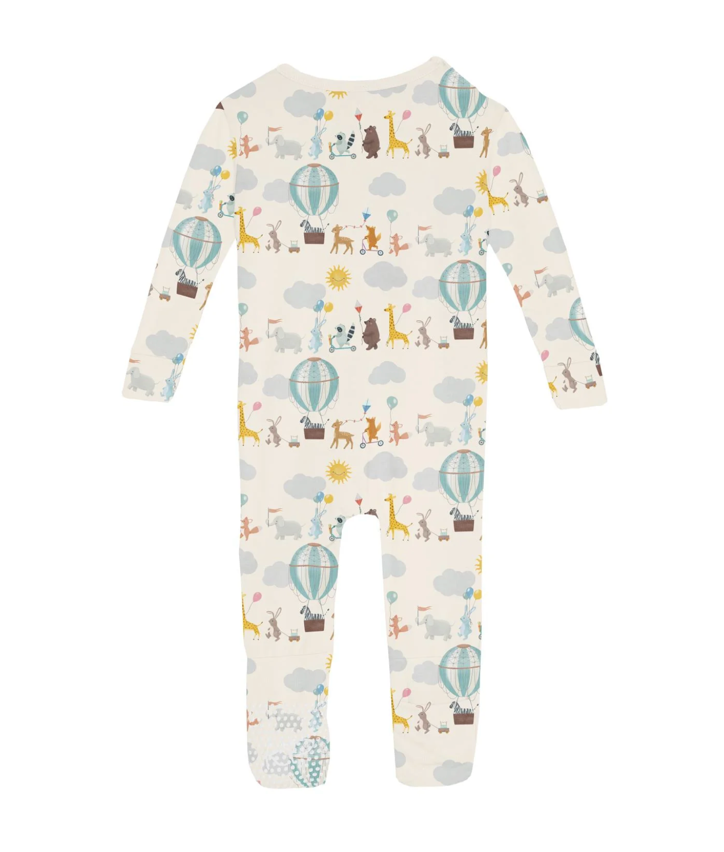 KicKee Pants Convertible Sleeper - Natural Animal Parade
