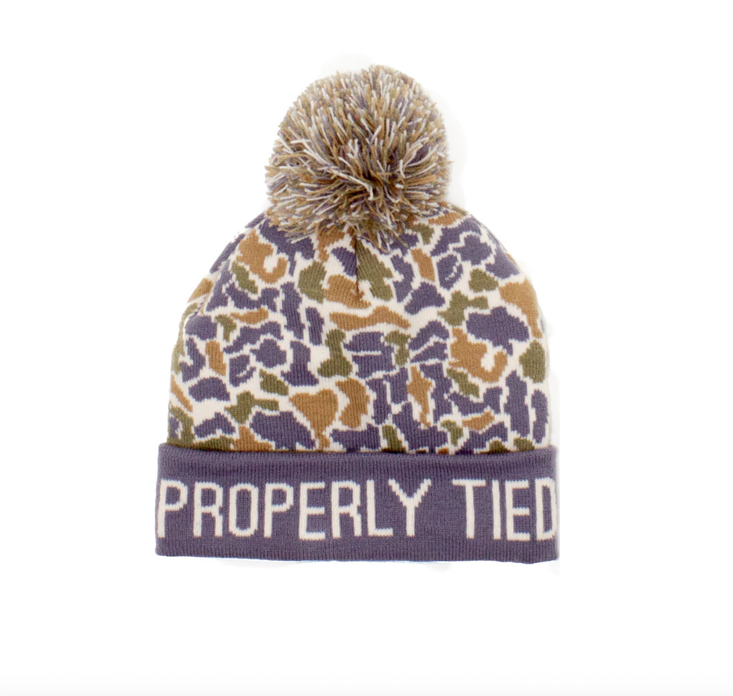 Boys Breck Beanie Field Camo
