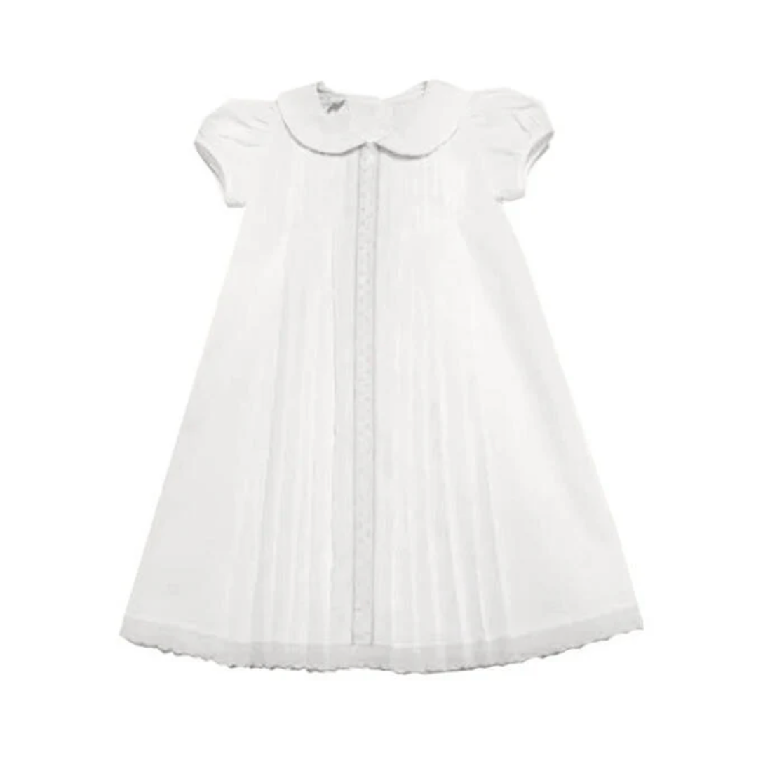 White On White Baby Girl Gown