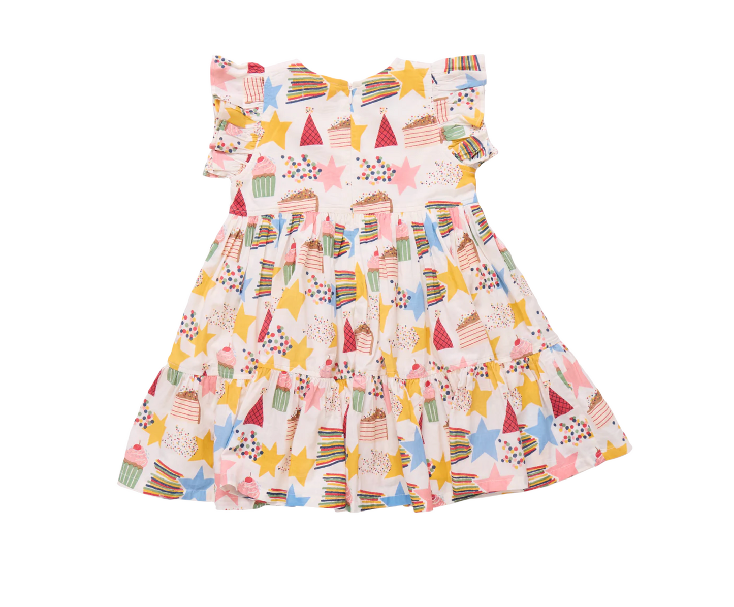 Pink Chicken Girls Jennifer Dress - Birthday Star