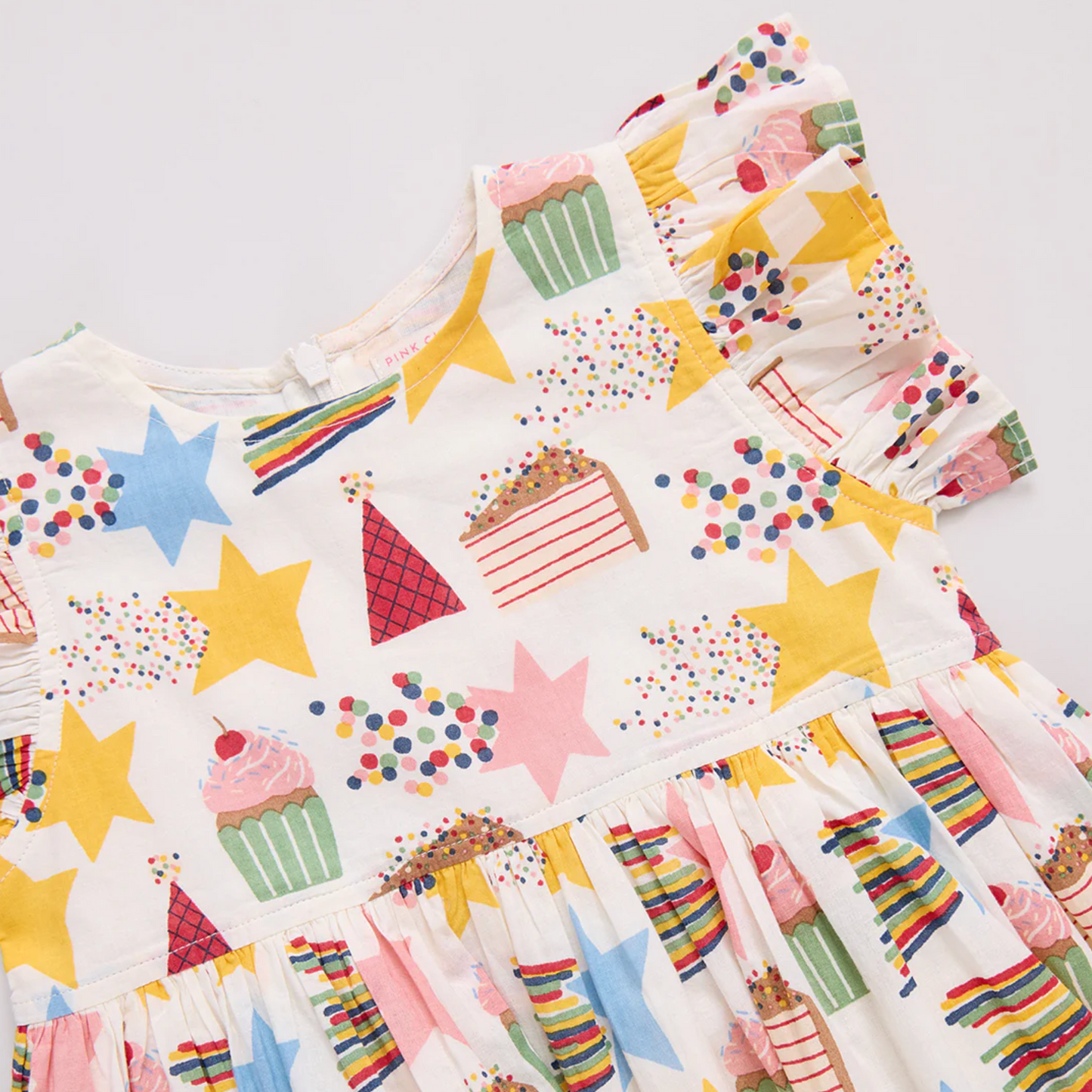 Pink Chicken Baby Girls Jennifer Dress Set - Birthday Star