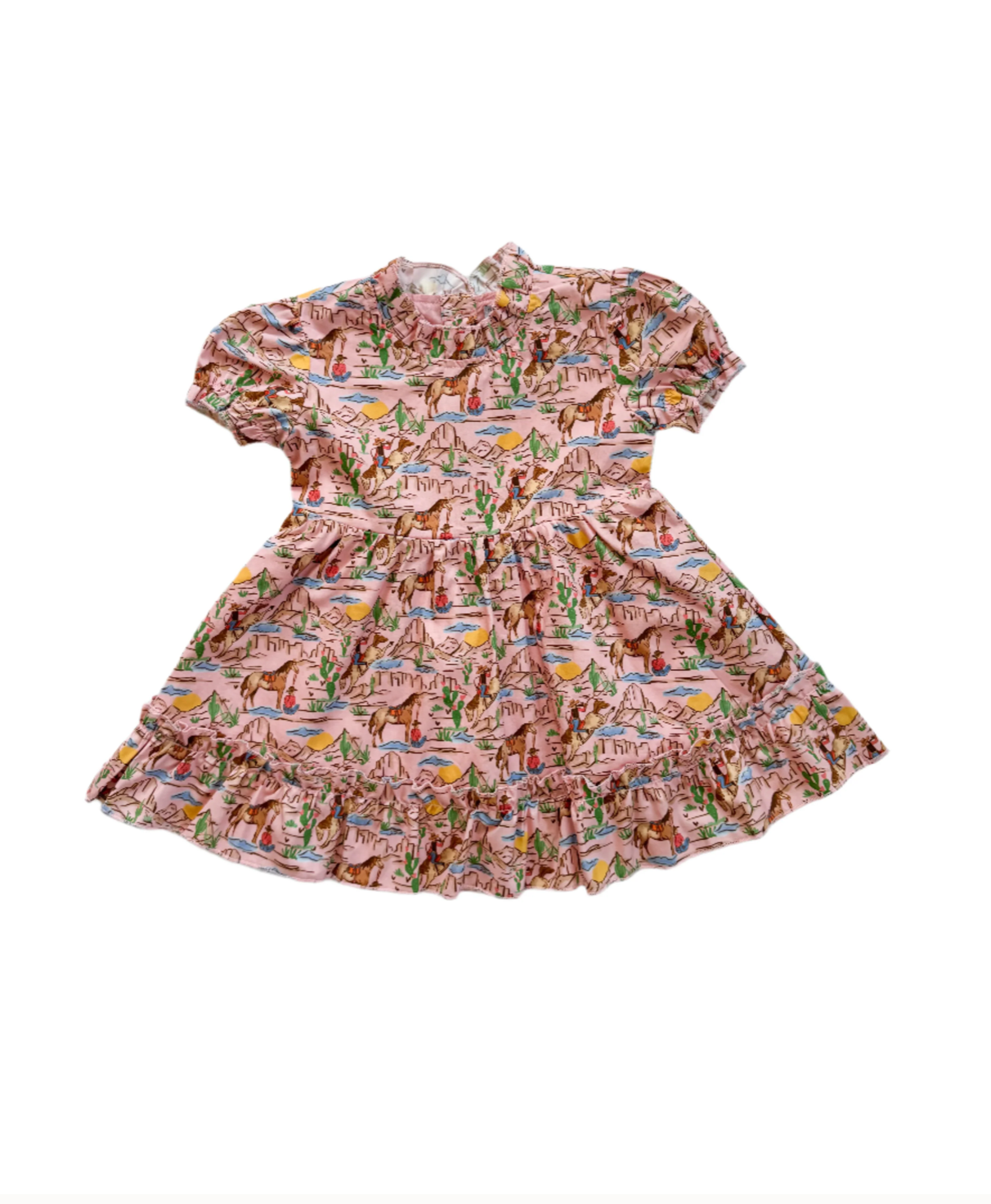 Collins Dress - Western Print