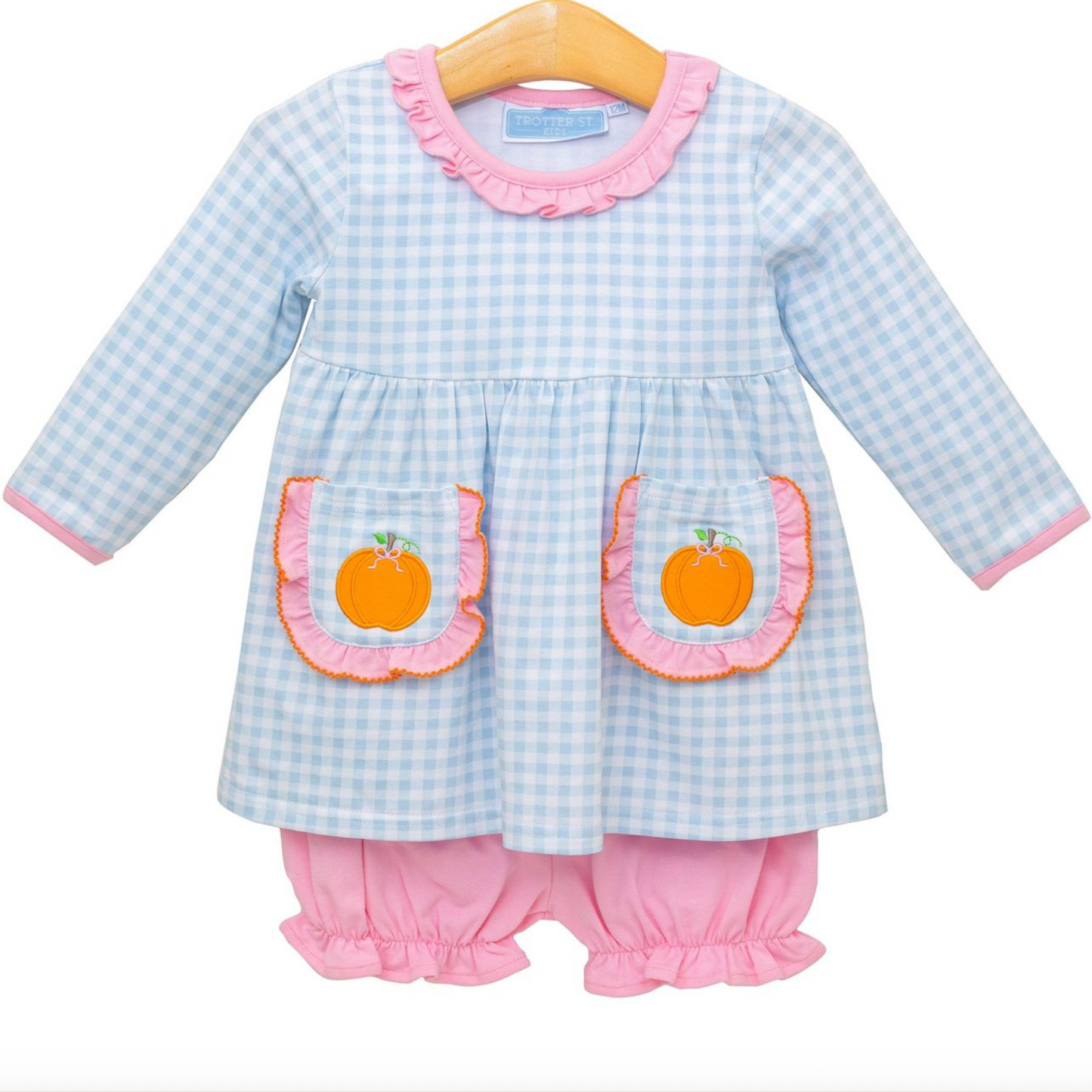 Applique Pumpkin Bloomer Set