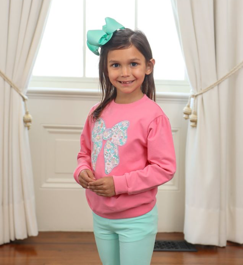 French Terry Pullover - Bow
