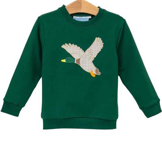 French Terry Pullover - Mallard