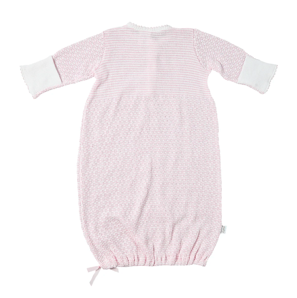 Paty Knit Placket Gown - Pink or Blue