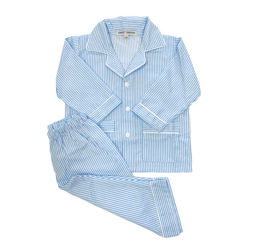 Boys Stripe Long PJs