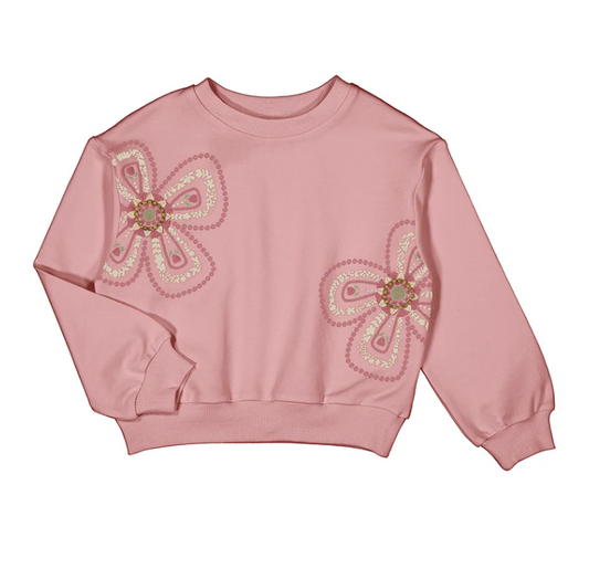 Mayoral Girl's Rosado Sweatshirt