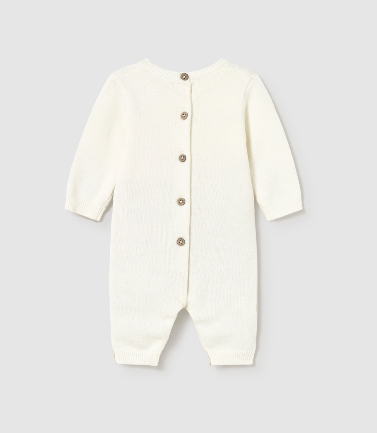 Baby Boy Knit One Piece - Soy