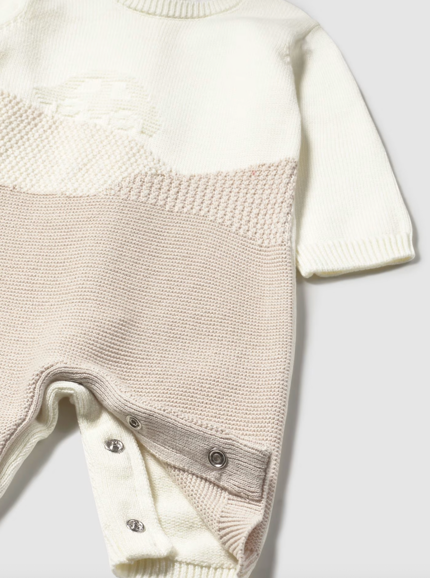 Baby Boy Knit One Piece - Soy