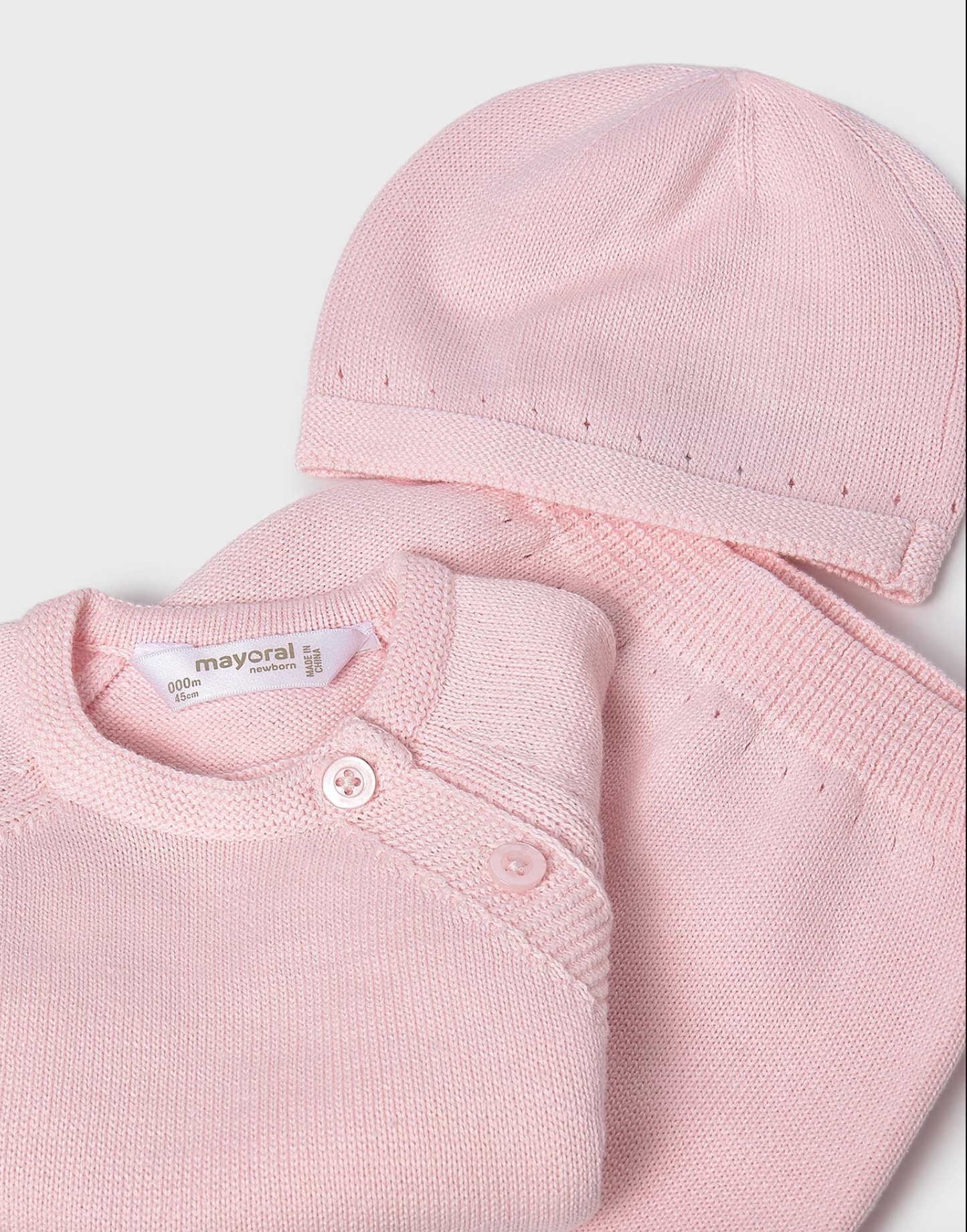 Baby 3-Piece Knit Set - Multiple Color Options