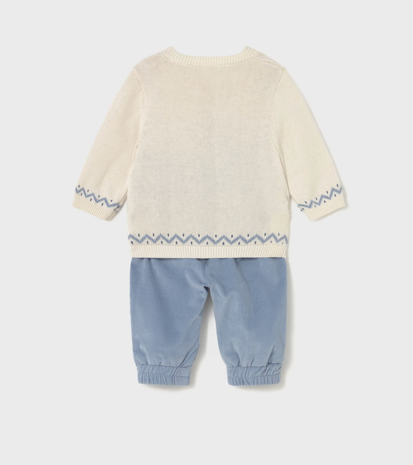 Baby Boy Pants and Sweater Set - Blue Bell