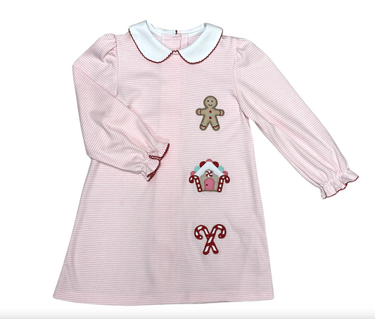 Gingerbread A-Line Dress