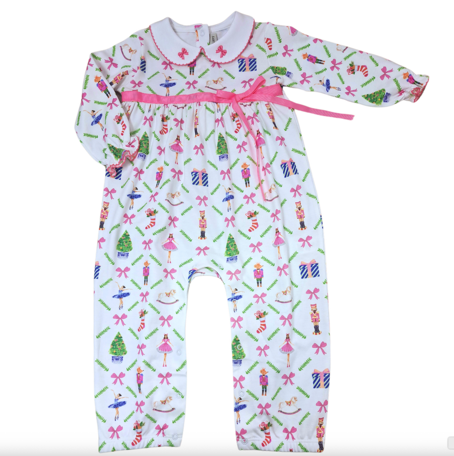 Baby Girl Nutcracker Romper