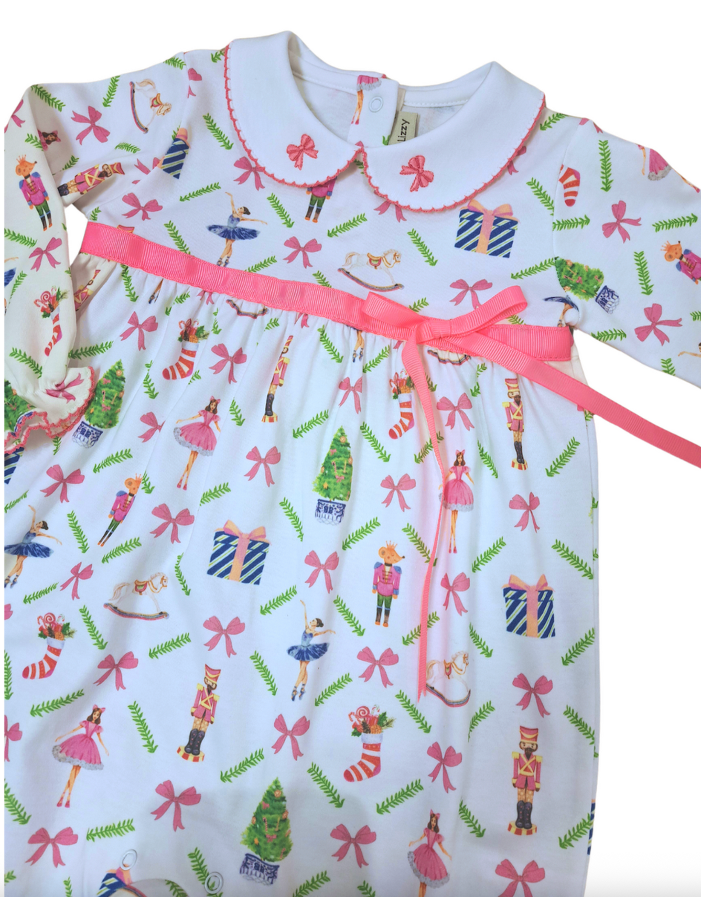 Baby Girl Nutcracker Romper