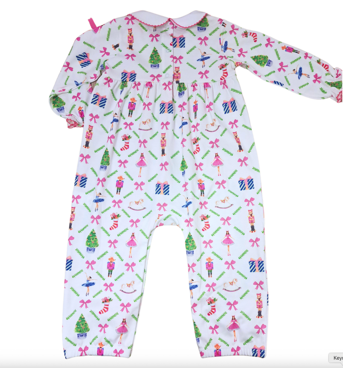 Baby Girl Nutcracker Romper