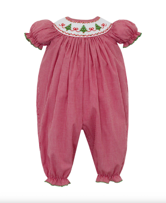 Christmas Trees With Bows Long Bishop Bubble