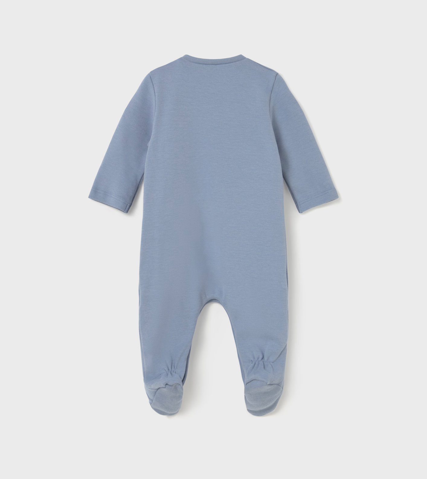 Safari Applique Blue Footie