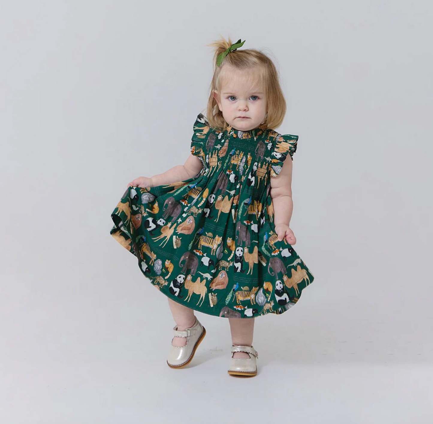 Pink Chicken Baby Girls Stevie Dress Set - Animals of Asia