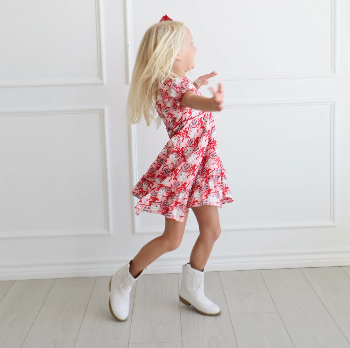 Ho Ho Howdy Pink Dress