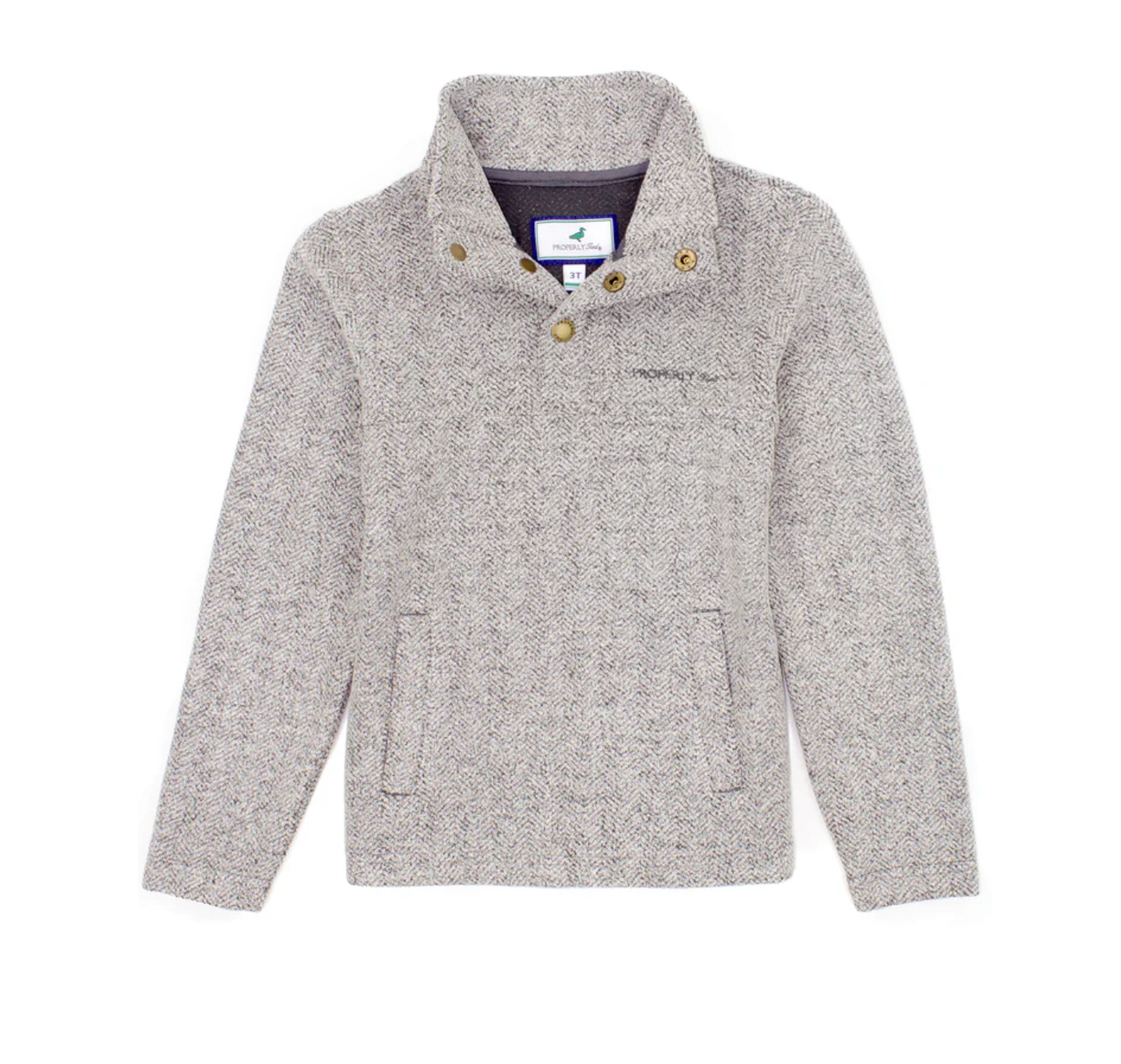 Properly Tied Upland Pullover - Bark