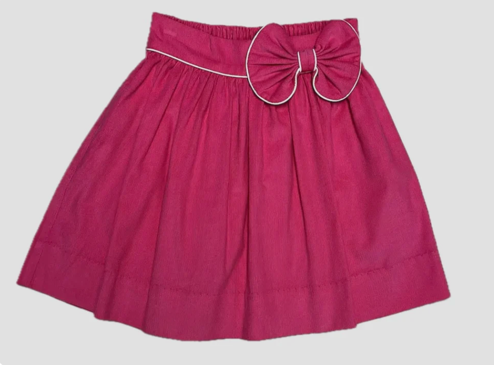 Hot Pink Bow Skirt