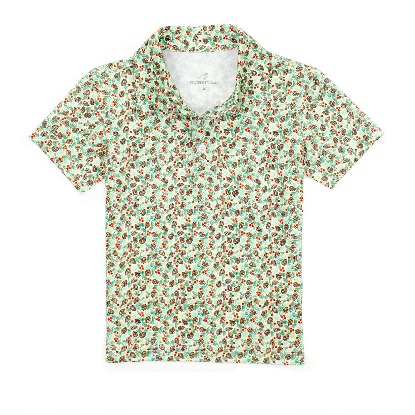 Properly Tied Polo Winter Pine