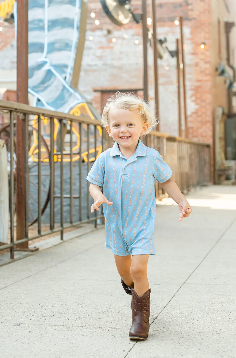 Boots and Stars Harold Romper