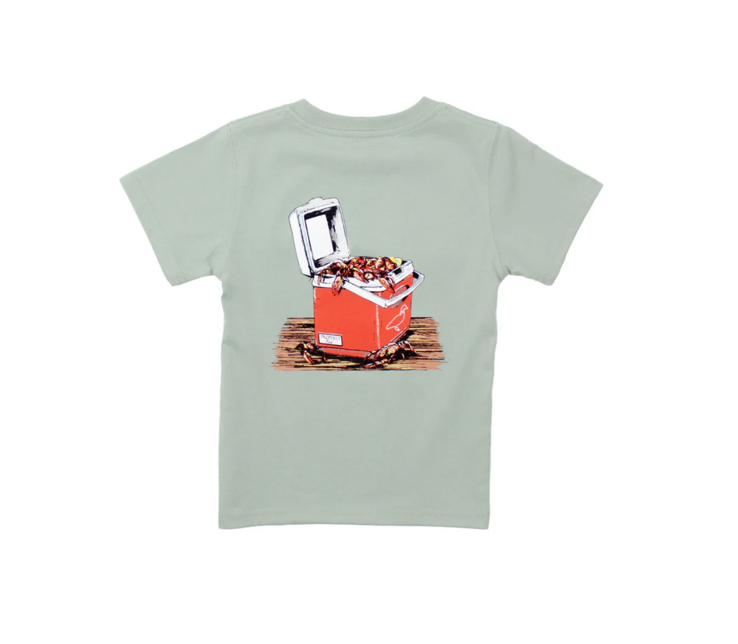 Properly Tied Crawfish Cooler SS Chrome Grey